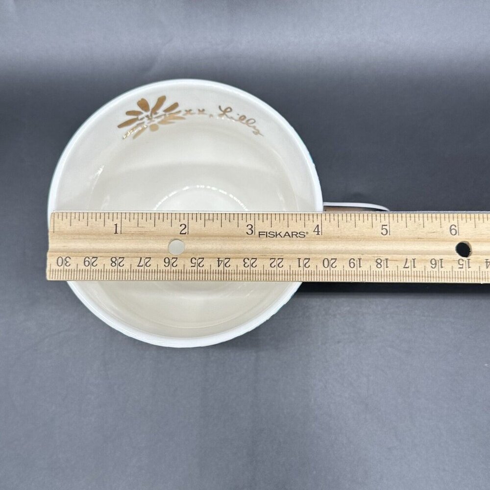 Lilly Pulitzer Mugs Coffee Tea Cups Lion Around Hidden Cat Face Blue Purple - Picture 11 of 11